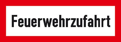 Panneau incendie « Accès pompiers », panneau d'information, Standard