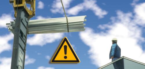 Panneau d'avertissement rayons laser