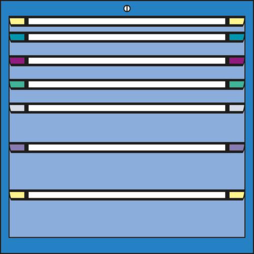 Thurmetall Armoire à tiroirs de 805 mm de large, 7 tiroir(s)