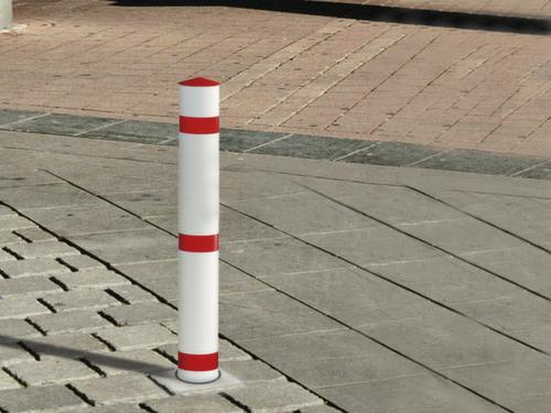 Montant de signalisation, hauteur 1160 mm, à insérer avec manchon