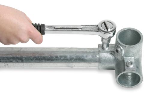 Raccord d'angle 90° avec 1 passage et 2 sorties