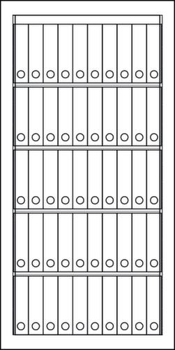 Format Tresorbau Armoire haute sécurité de bureau
