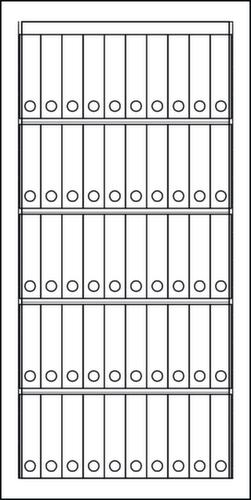 Format Tresorbau Armoire haute sécurité de bureau