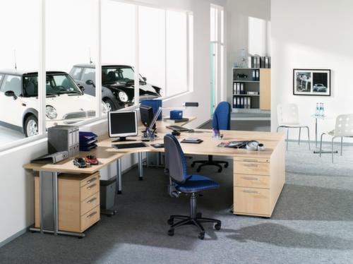 Conteneur à roulettes Terra Nova avec tiroir HR, 2 tiroir(s), érable/érable