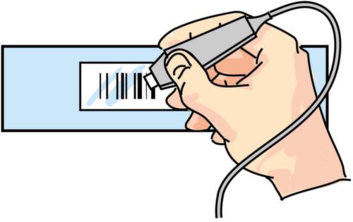 Porte-étiquettes autocollants à découper, hauteur x longueur 39 x 1000 mm