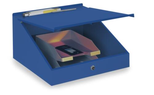 PAVOY Pupitre mural, RAL 5012 bleu clair