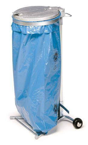 support pour sac poubelle
