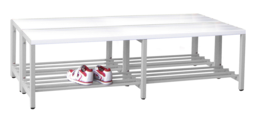 PAVOY Banc vestiaire Basis avec lames en plastique