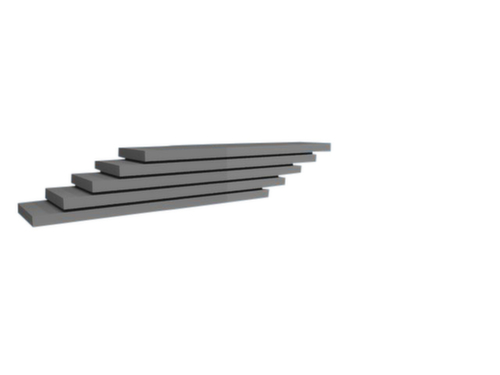 hofe Tablette pour rayonnage de stockage, largeur x profondeur 1000 x 300 mm, avec revêtement en zinc anti-corrosion