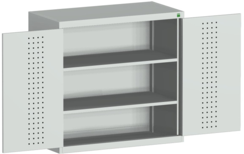 bott Armoire à plaques perforées cubio, 2 tablettes
