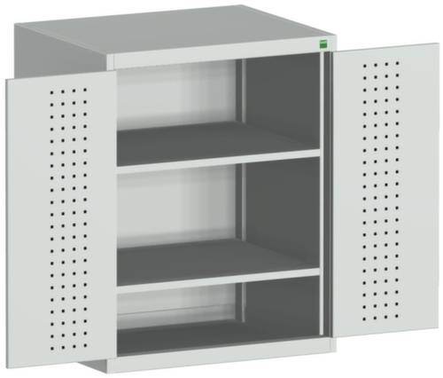 bott Armoire à plaques perforées cubio, 2 tablettes