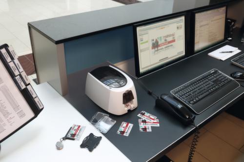 Durable imprimantes de cartes en plastique ID 300,pour cartes plastifiées