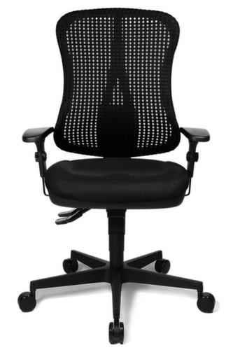 Topstar Siège de bureau pivotant HEAD POINT SY, Dossier maille, noir
