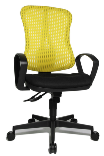 Topstar Siège de bureau pivotant HEAD POINT SY, Dossier maille, noir