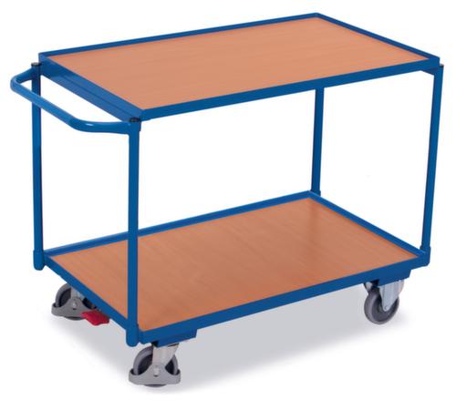 VARIOfit Chariot à plateaux 835x490 mm, force 250 kg, 2 plateaux