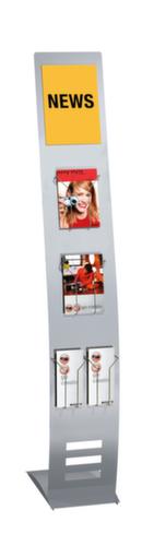 Présentoir, hauteur x largeur x profondeur 1650 x 260 x 420 mm