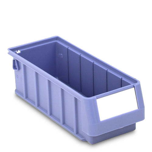 BITO bac compartimentable renforcé, bleu pigeon, profondeur 300 mm