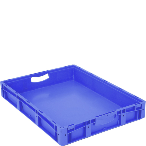 BITO Bac gerbable norme Europe de grand volume, bleu, capacité 43 l