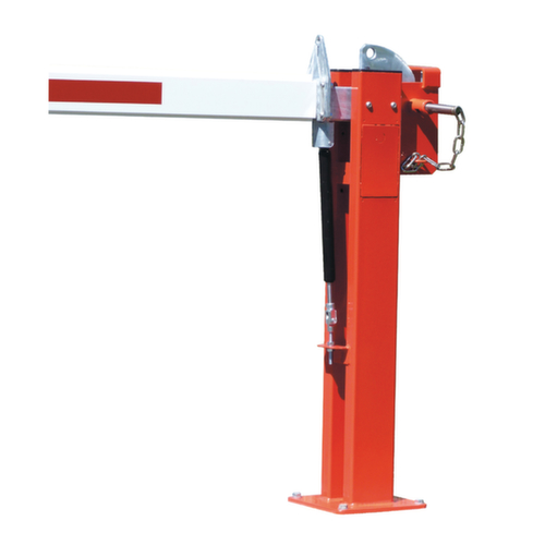 Barrière avec vérin à gaz