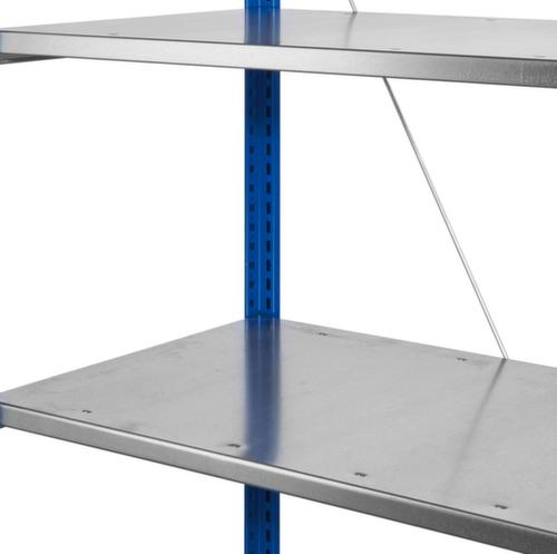 Kappes Rayonnage sans boulons RasterPlan® avec paroi arrière et 4 tablettes