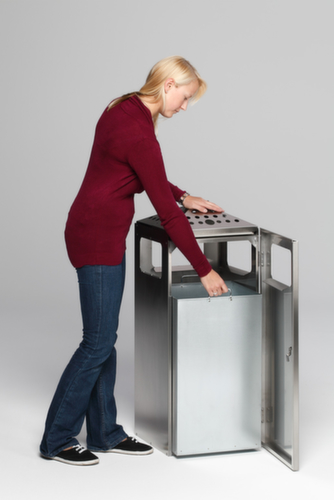 VAR Cendrier poubelle H 92