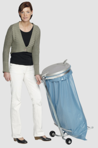 support pour sac poubelle