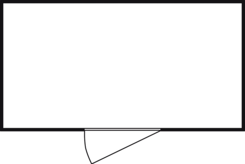 Säbu Conteneur de stockage isolé avec sol livré monté