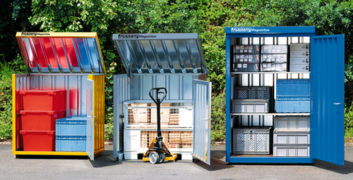 Säbu Box de stockage avec toit fixe