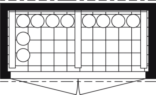 Stockage de bouteilles de gaz