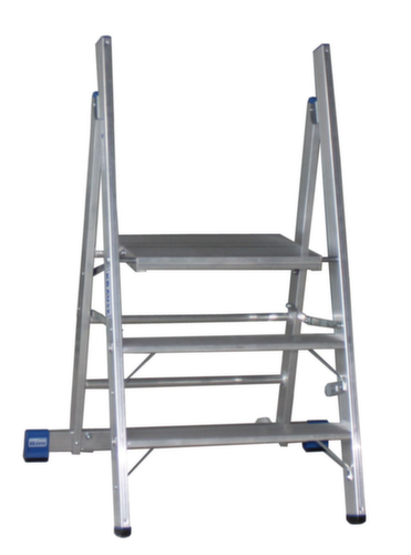 Échafaudage à échelles modular, hauteur d’estrade 700 mm