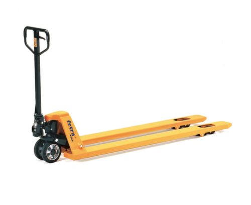 fetra Transpalette, 1200 kg force, caoutchouc plein/nylon