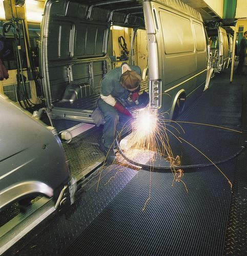 Miltex Grille de sol enroulable Yoga Roll Oil au mètre, largeur 600 mm