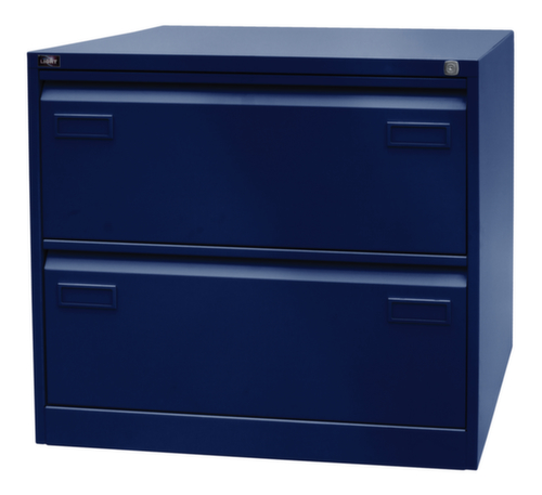 Bisley Armoire pour dossiers suspendus Light, 2 extensions, bleu Oxford/bleu Oxford