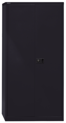 Bisley Armoire de classement, 5 hauteurs des classeurs, noir/noir