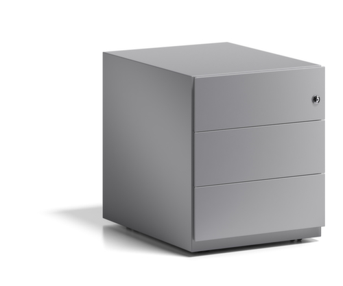 Bisley Caisson mobile Note, 3 tiroir(s), argent/argent