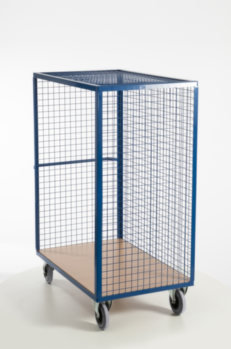 Rollcart Chariot-armoire avec parois grillagées