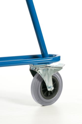 Rollcart Camion à bouteilles avec roue de support, pour 2x40/50 l bouteille, bandage air