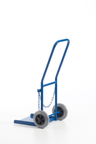 Rollcart Chariot à bouteilles, pour 1 x 11 kg de gaz de propane bouteille, bandage caoutchouc plein