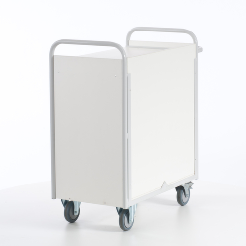 Rollcart Chariot de bureau, force 150 kg, 3 plateaux