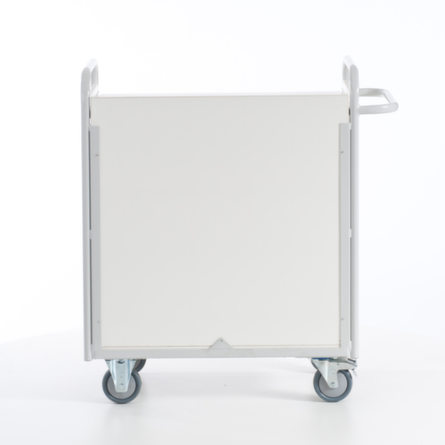 Rollcart Chariot de bureau, force 150 kg, 3 plateaux