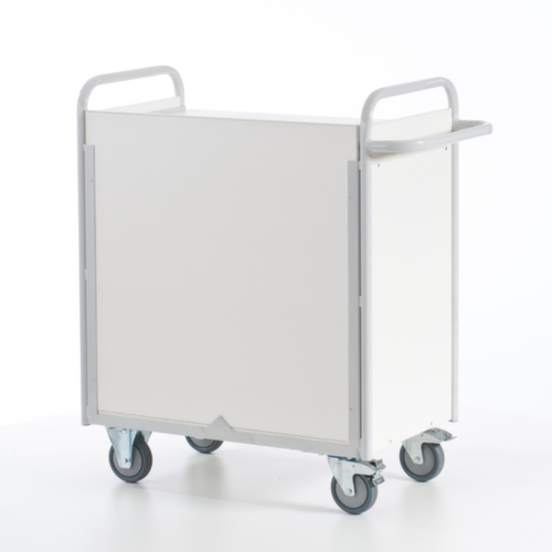 Rollcart Chariot de bureau, force 150 kg, 3 plateaux