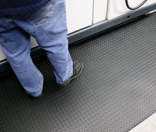 Le sol du lieu de travail Orthomat Diamond au mètre, largeur 1200 mm