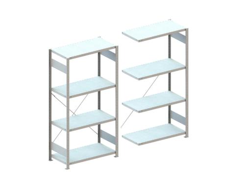 META rayonnage sans boulons extensible charge max. par tablette 230 kg