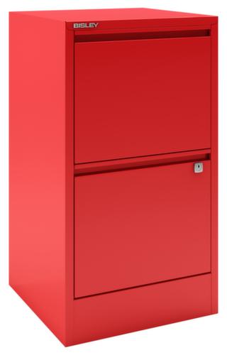 Bisley Armoire pour dossiers suspendus Home Filer, 2 extensions, rouge cardinal/rouge cardinal