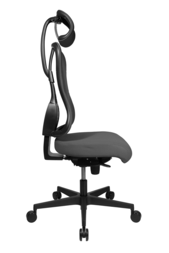 Topstar Siège de bureau pivotant Art Comfort avec appui-tête, anthracite