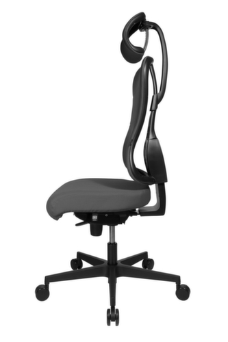 Topstar Siège de bureau pivotant Art Comfort avec appui-tête, anthracite