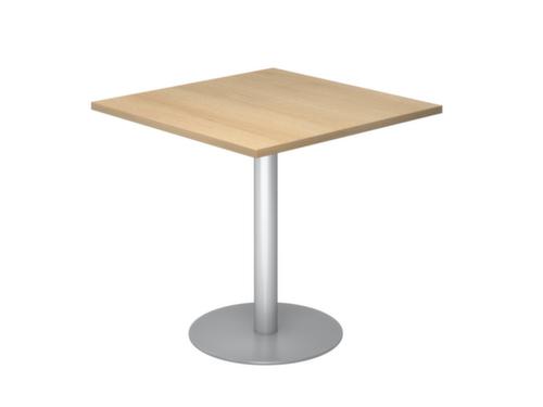 Table de conférence, largeur x profondeur 800 x 800 mm, panneau chêne