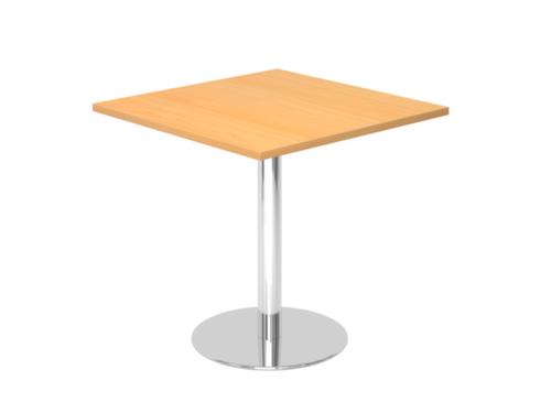 Table de conférence, largeur x profondeur 800 x 800 mm, panneau hêtre