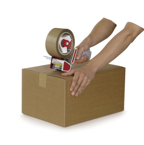 tesa Ruban d'emballage PVC 4100 pour paquet max. 35 kg, longueur x largeur 66 m x 50 mm