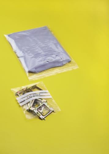 Sachet à fermeture à pression, 50 µm, longueur x largeur 300 x 300 mm